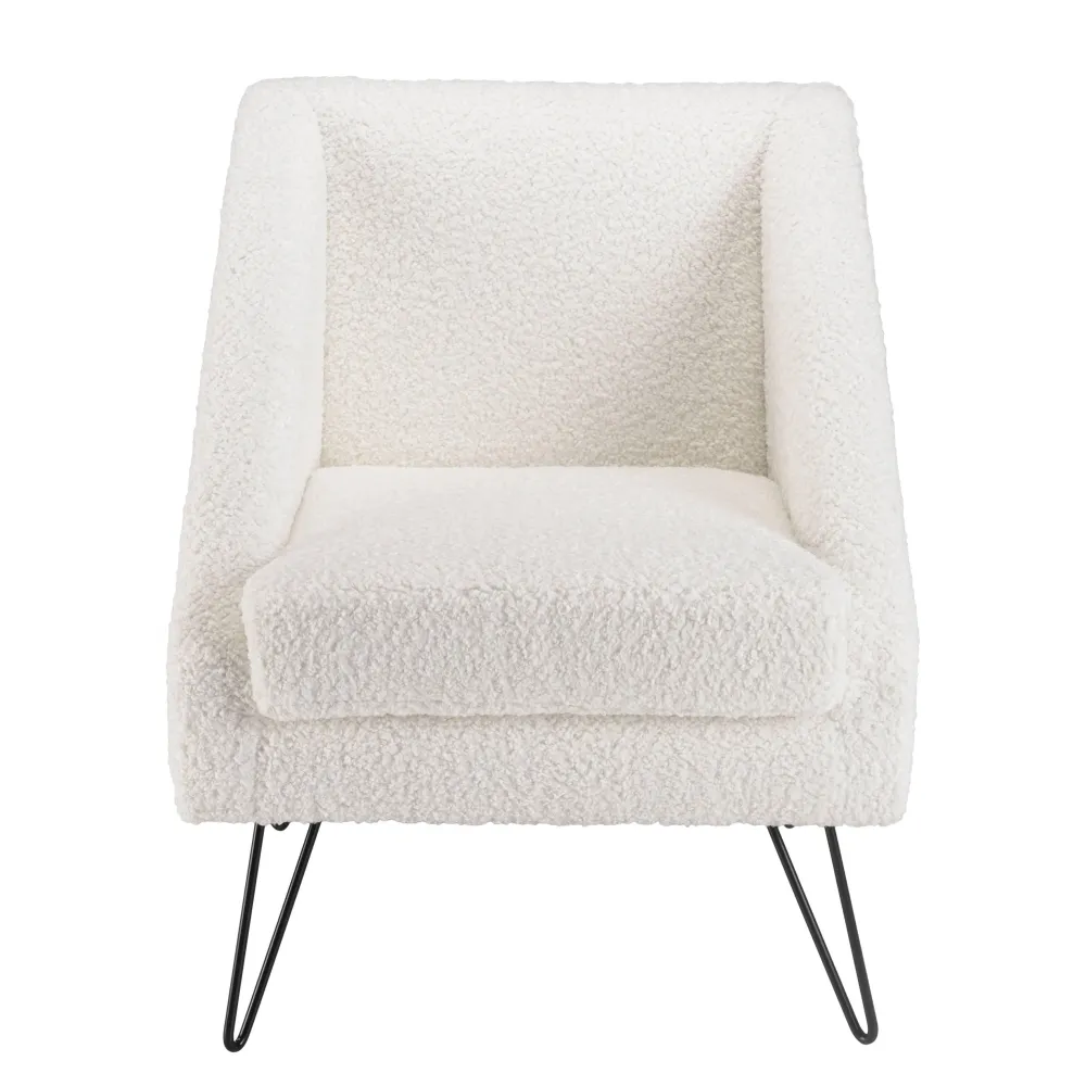 Fauteuil Agathe haarspeldpoten Macabane