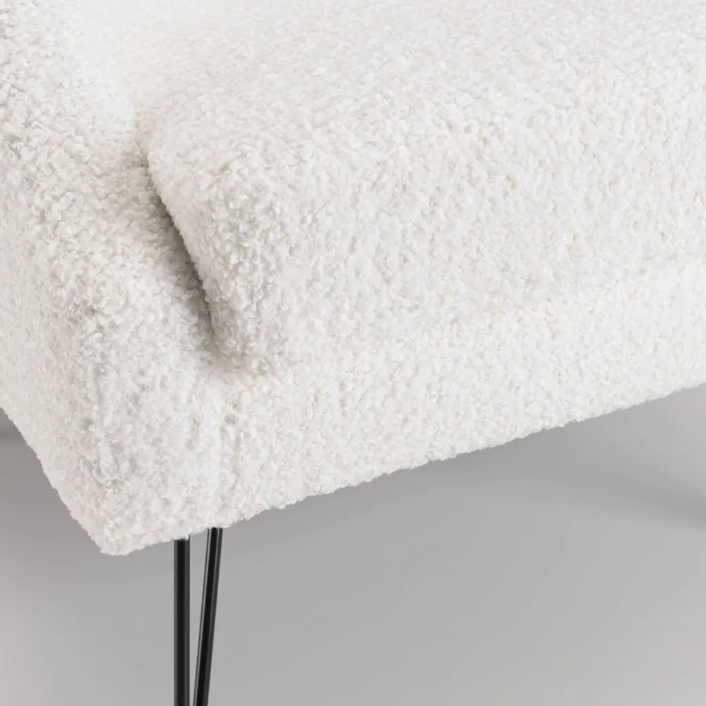 Fauteuil Agathe haarspeldpoten Macabane
