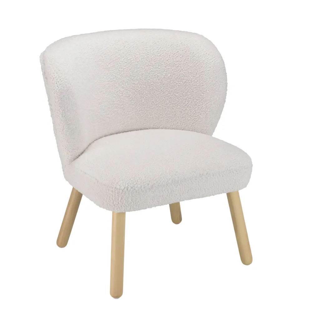 Fauteuil Agathe houten poten Macabane