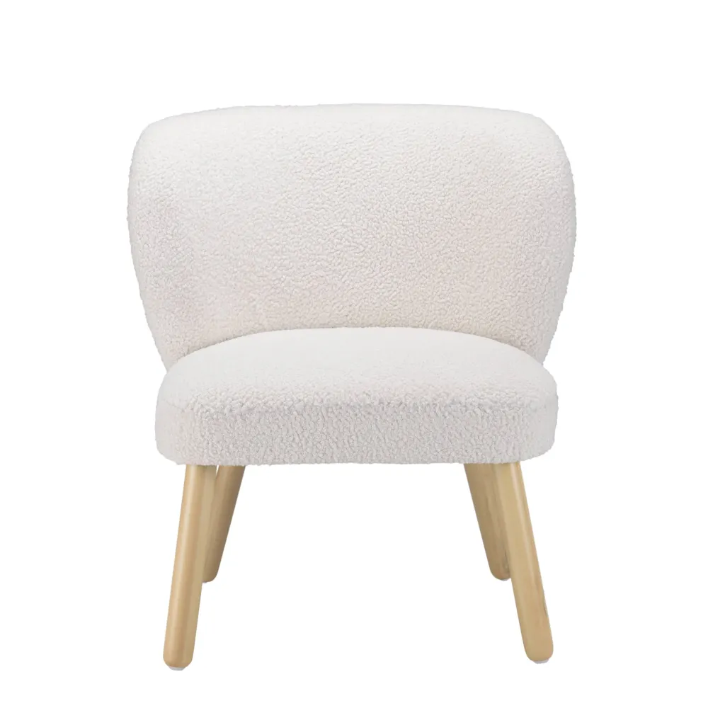 Fauteuil Agathe houten poten Macabane