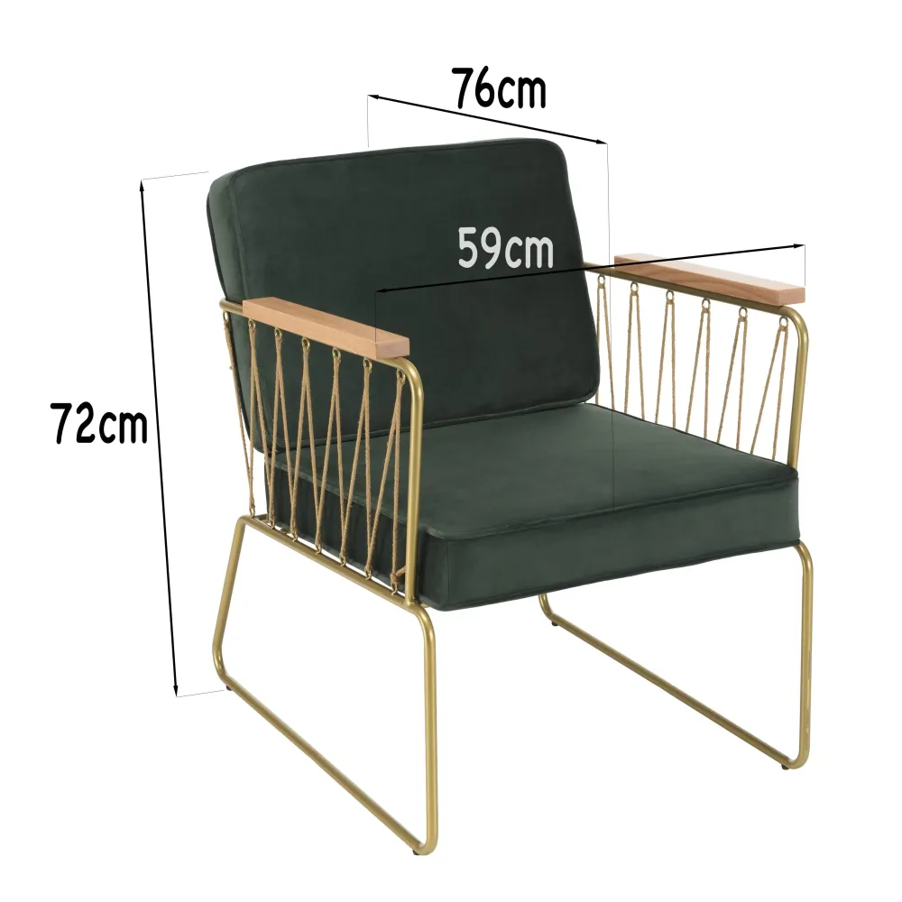 Fauteuil Touwie Macabane