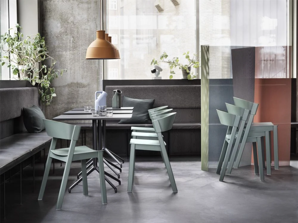 Muuto Cover Side eetkamerstoel Green