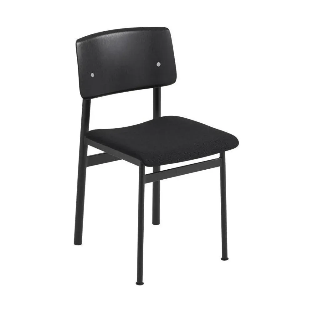 Muuto Loft eetkamerstoel gestoffeerd Steelcut 195