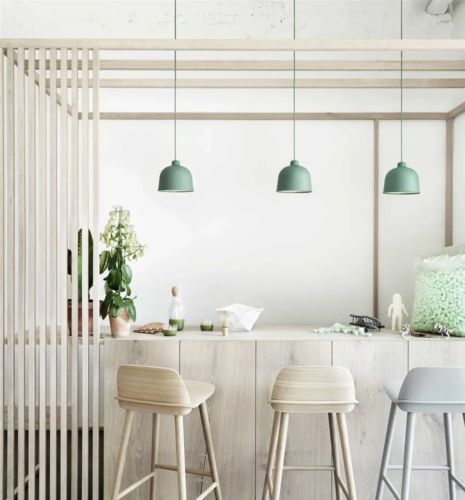 Muuto Nerd barkruk H65 Green