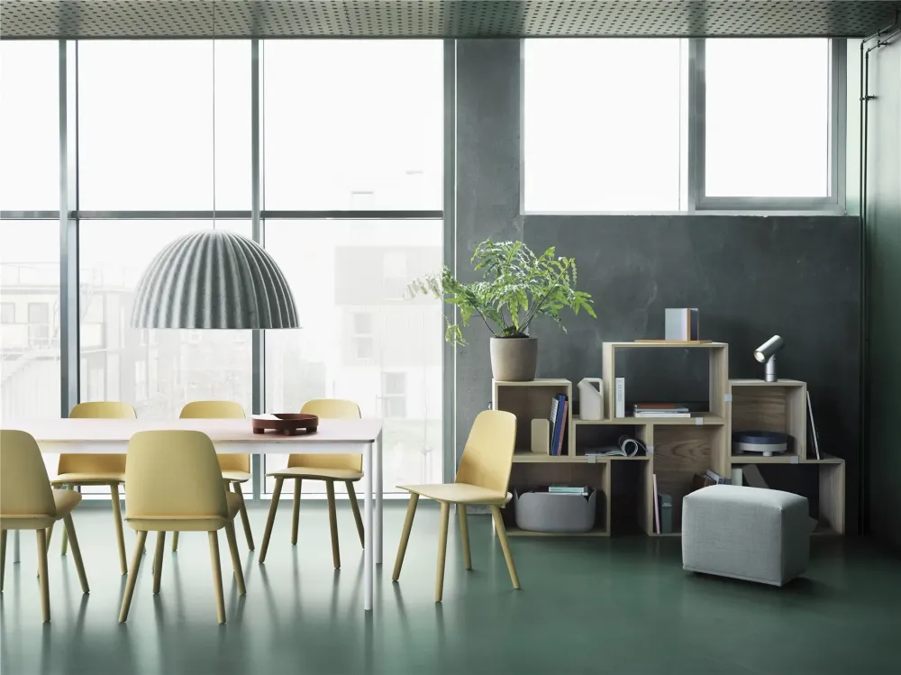 Muuto Nerd eetkamerstoel Grey