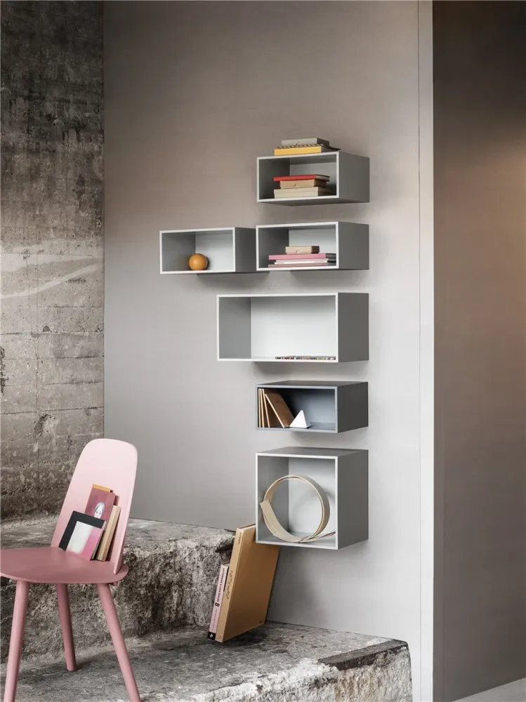 Muuto Nerd eetkamerstoel Grey