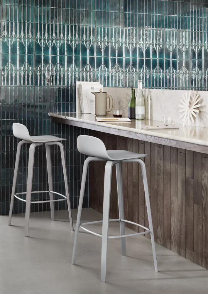 Muuto Visu barkruk H75 Dark Green
