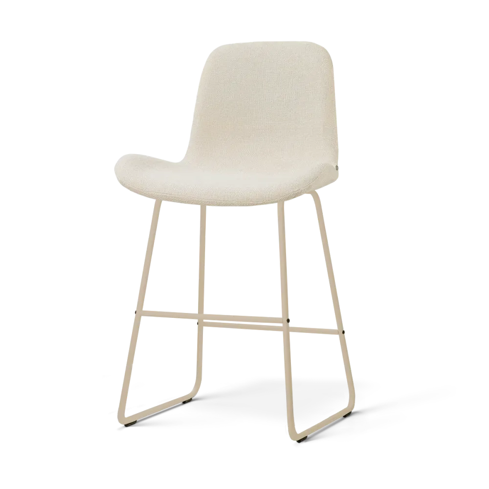 Nolon Nino-Fé barkruk cottonbeige - beige onderstel - 65 cm
