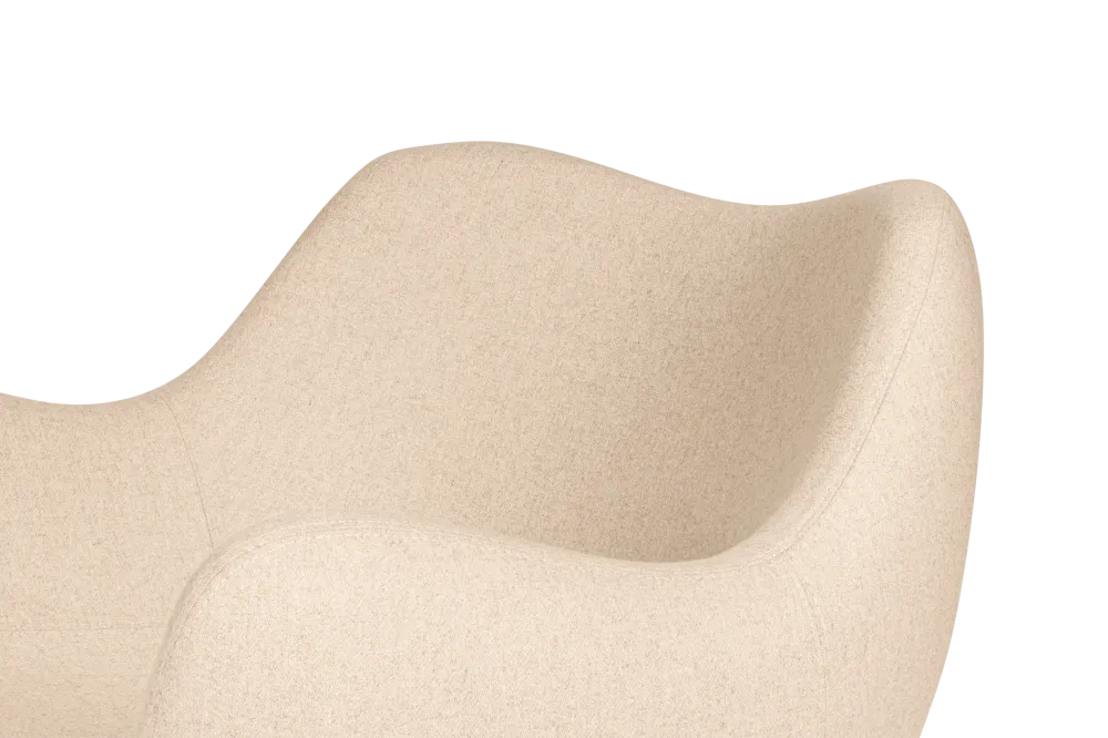noo.ma RM58 Retro fauteuil - Bright Beige Wool