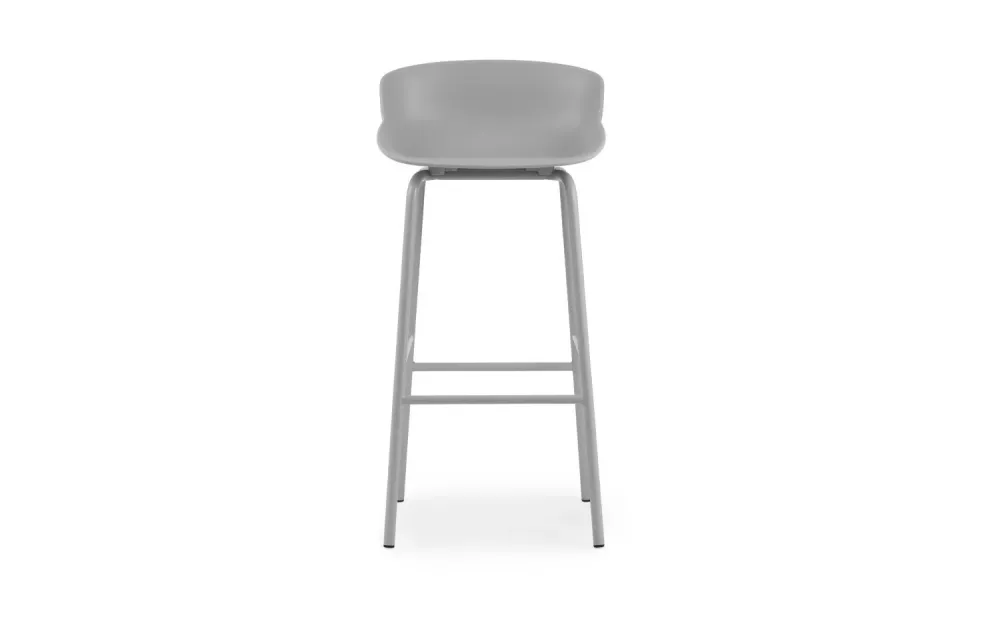 Normann Copenhagen Hyg barkruk H75 Grey staal