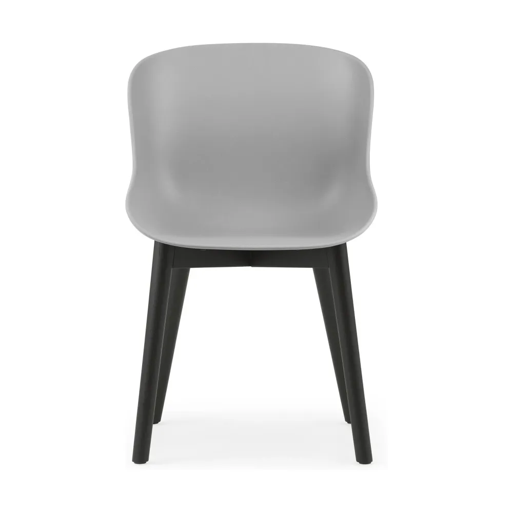 Normann Copenhagen Hyg eetkamerstoel Grey zwart eiken