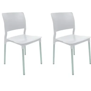 Paquete 2 pz Silla Alesia Gris Nuuk Concept