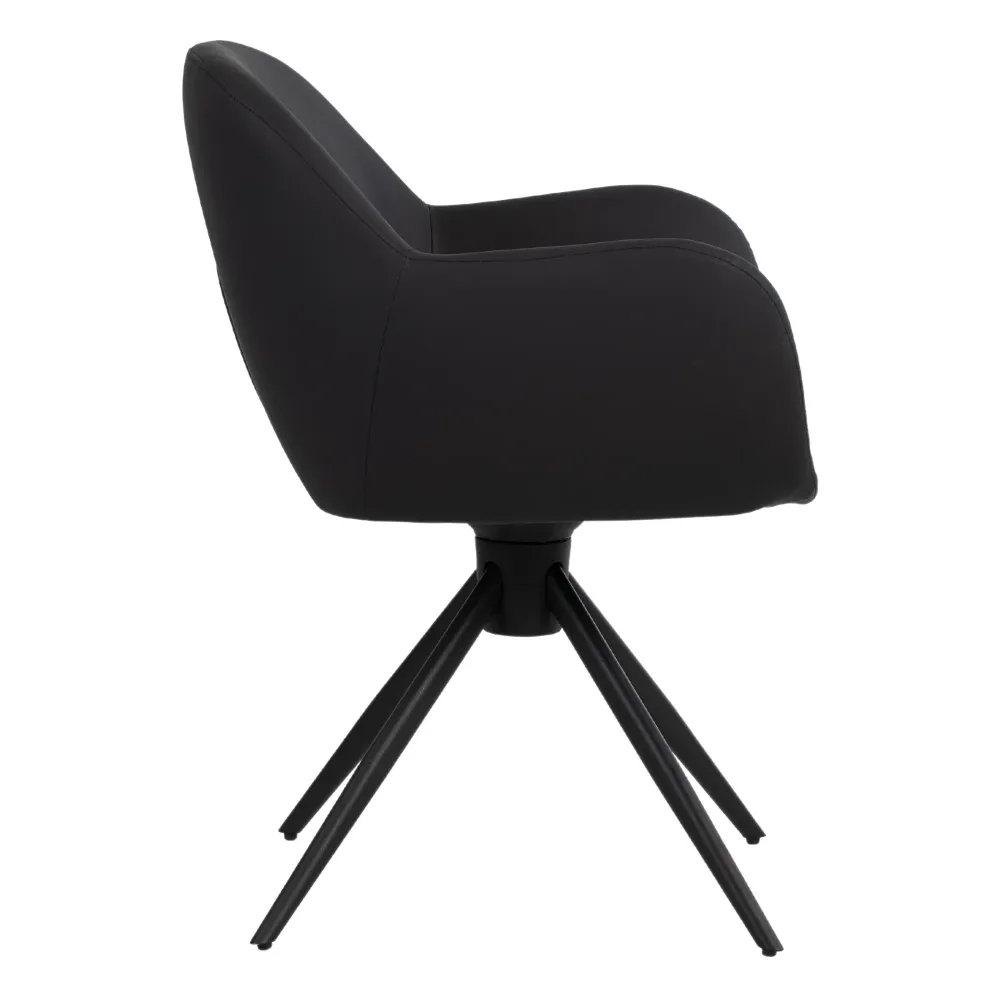 Silla Fabio Negro Nuuk Concept