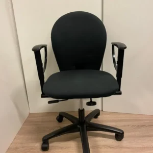 Bureaustoel Martin Stoll A11, zwart met armleggers Office Comfort