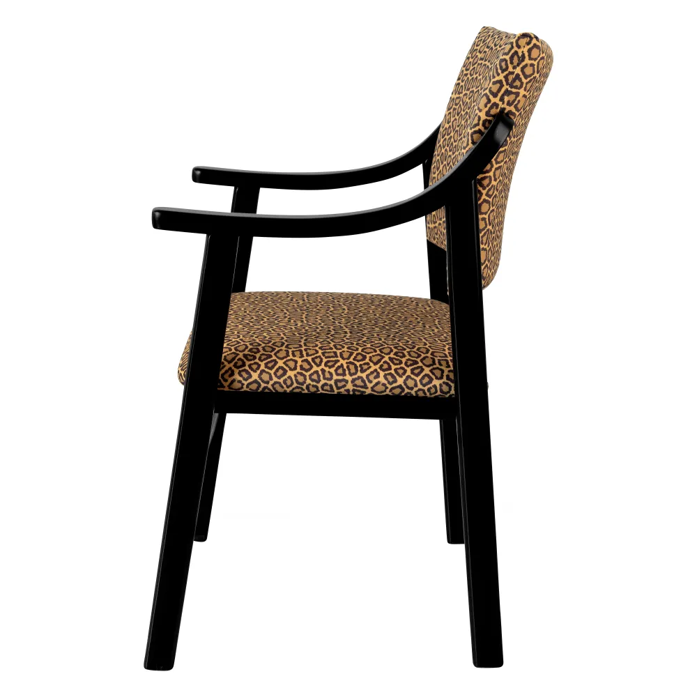 Really Nice Things - Stoel met armleuningen van beukenhout