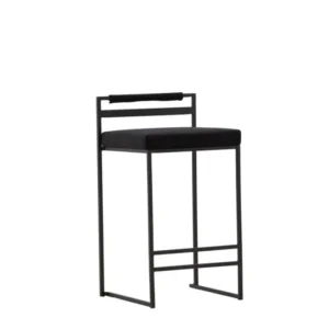 Rebellenclub Barkruk Vinci - Set van 2 - Zwart