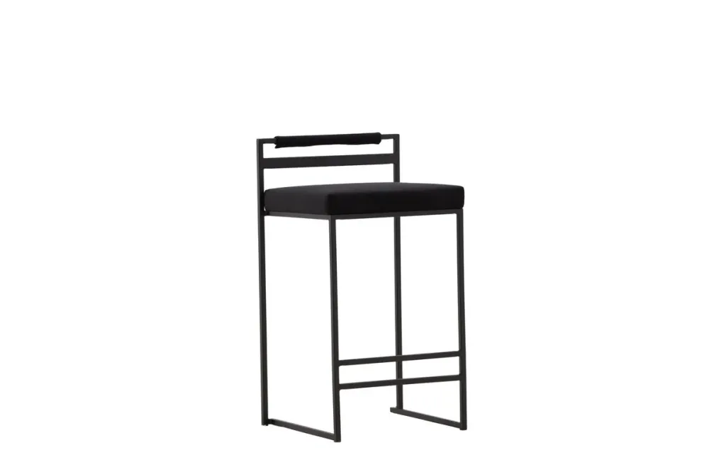 Rebellenclub Barkruk Vinci - Set van 2 - Zwart