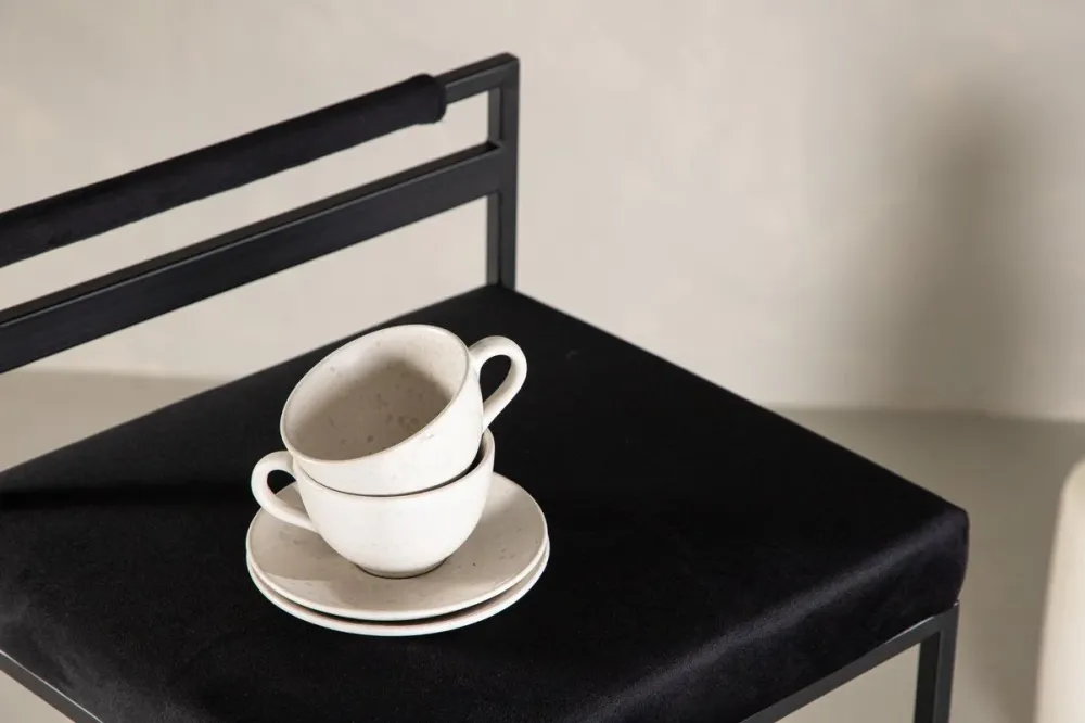 Rebellenclub Barkruk Vinci - Set van 2 - Zwart
