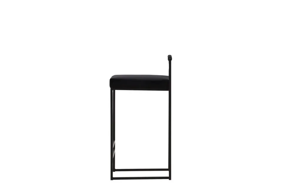 Rebellenclub Barkruk Vinci - Set van 2 - Zwart