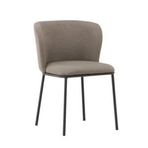 Rebellenclub Eetkamerstoel Ika - Set van 2 - Taupe
