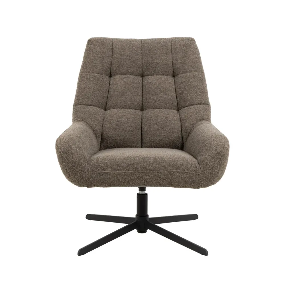 Rebellenclub Fauteuil Brylle - Taupe Bouclé