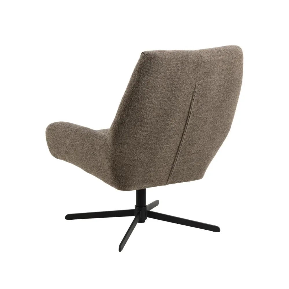 Rebellenclub Fauteuil Brylle - Taupe Bouclé