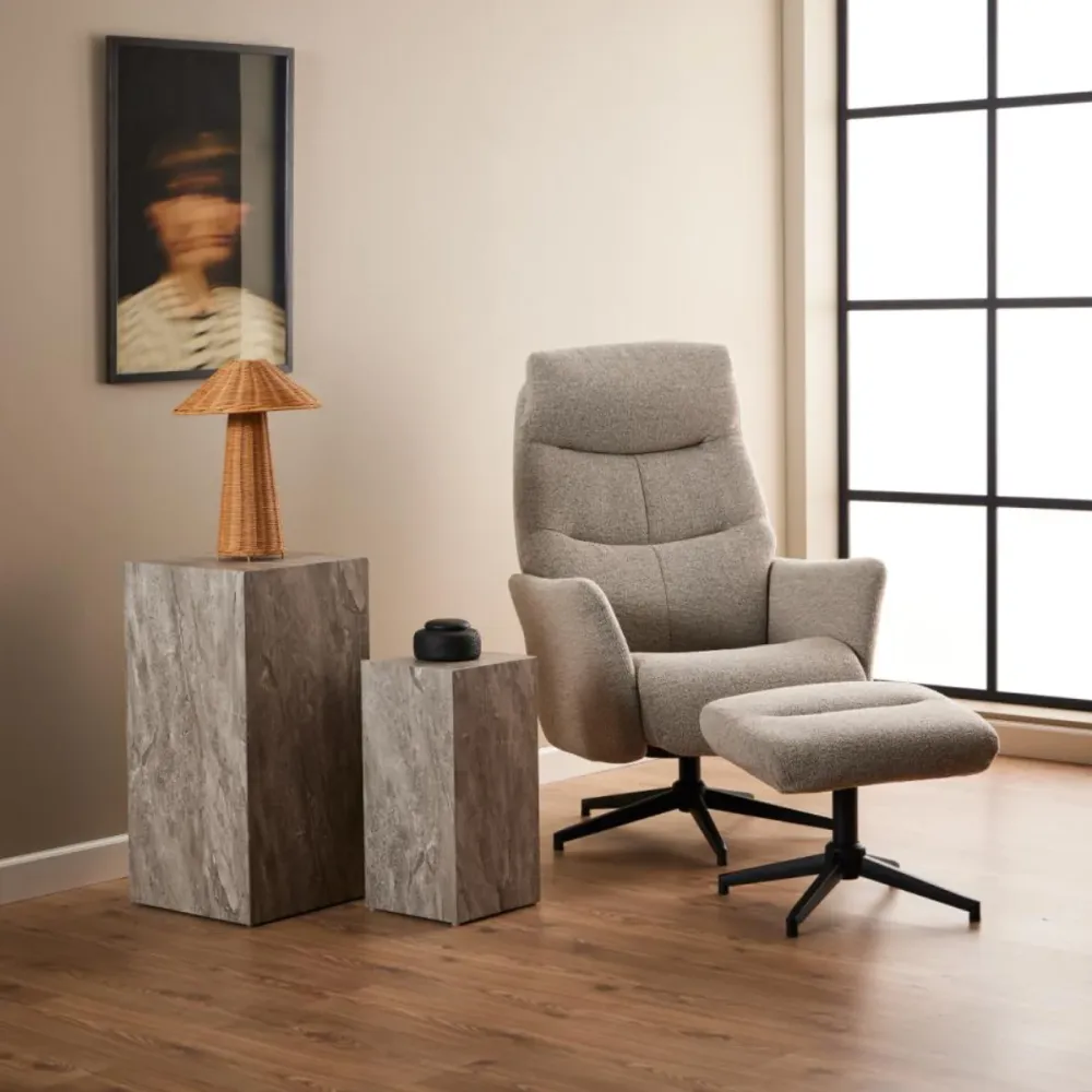 Rebellenclub Fauteuil Gunto - Beige
