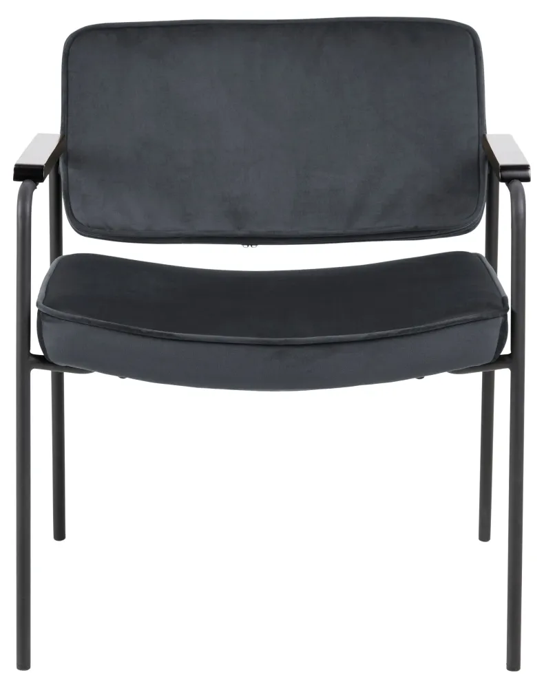 Rebellenclub Fauteuil Malung - Donkergrijs