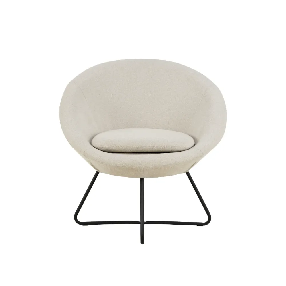 Rebellenclub Fauteuil Otta - Beige