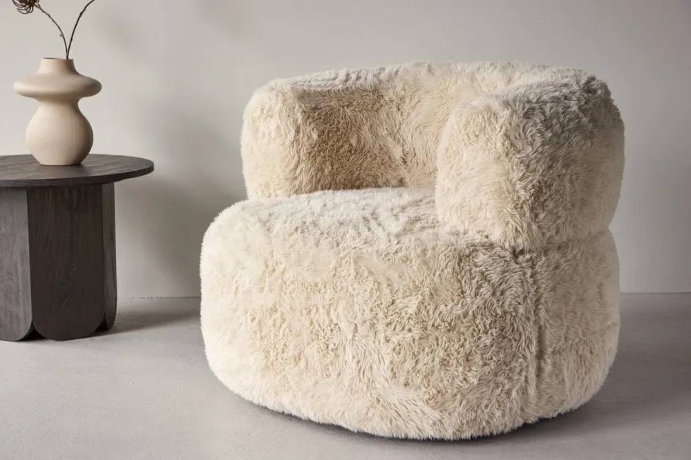 Rebellenclub Fauteuil Vivi - Beige
