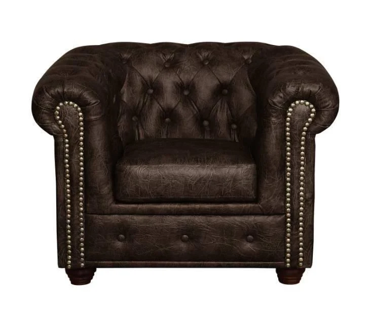 Fauteuil York eco-leer Ropez
