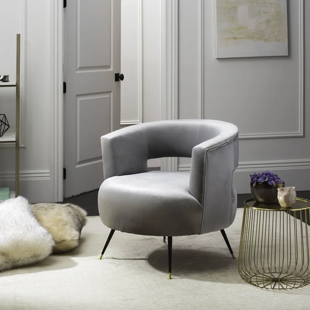 Fauteuil Manon velvet Safavieh