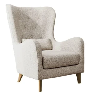Fauteuil Casara bouclé Selsey