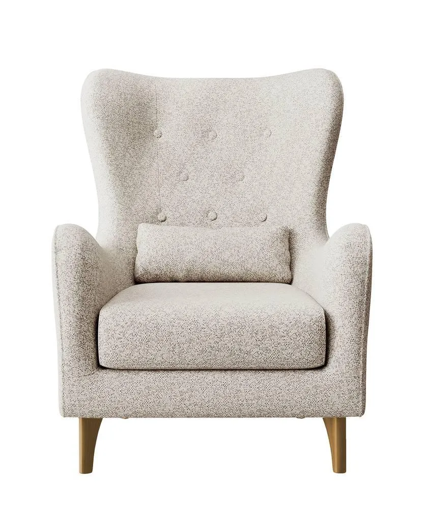 Fauteuil Casara bouclé Selsey