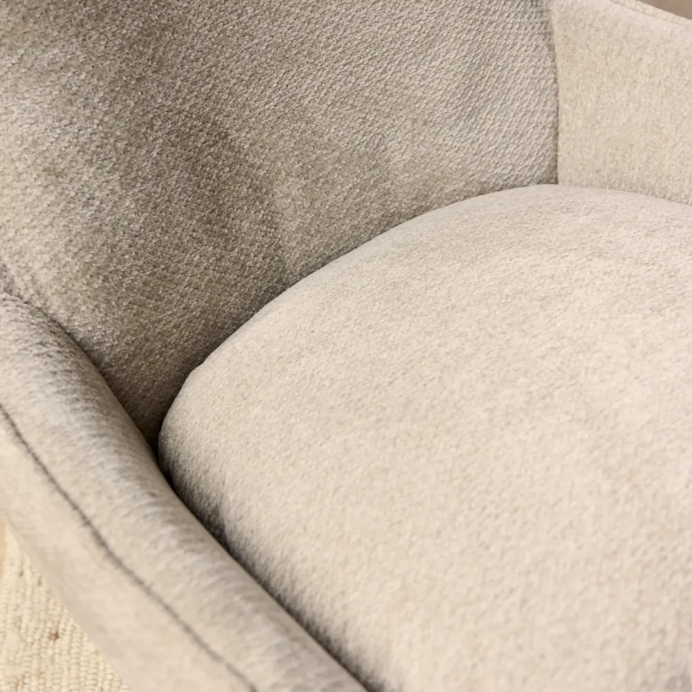 Starfurn fauteuil Liv - taupe - 85x77x108cm