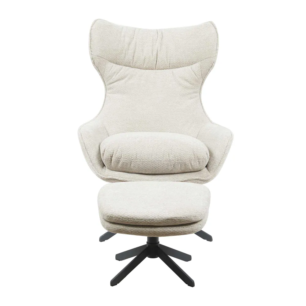 Starfurn fauteuil Liv - taupe - 85x77x108cm
