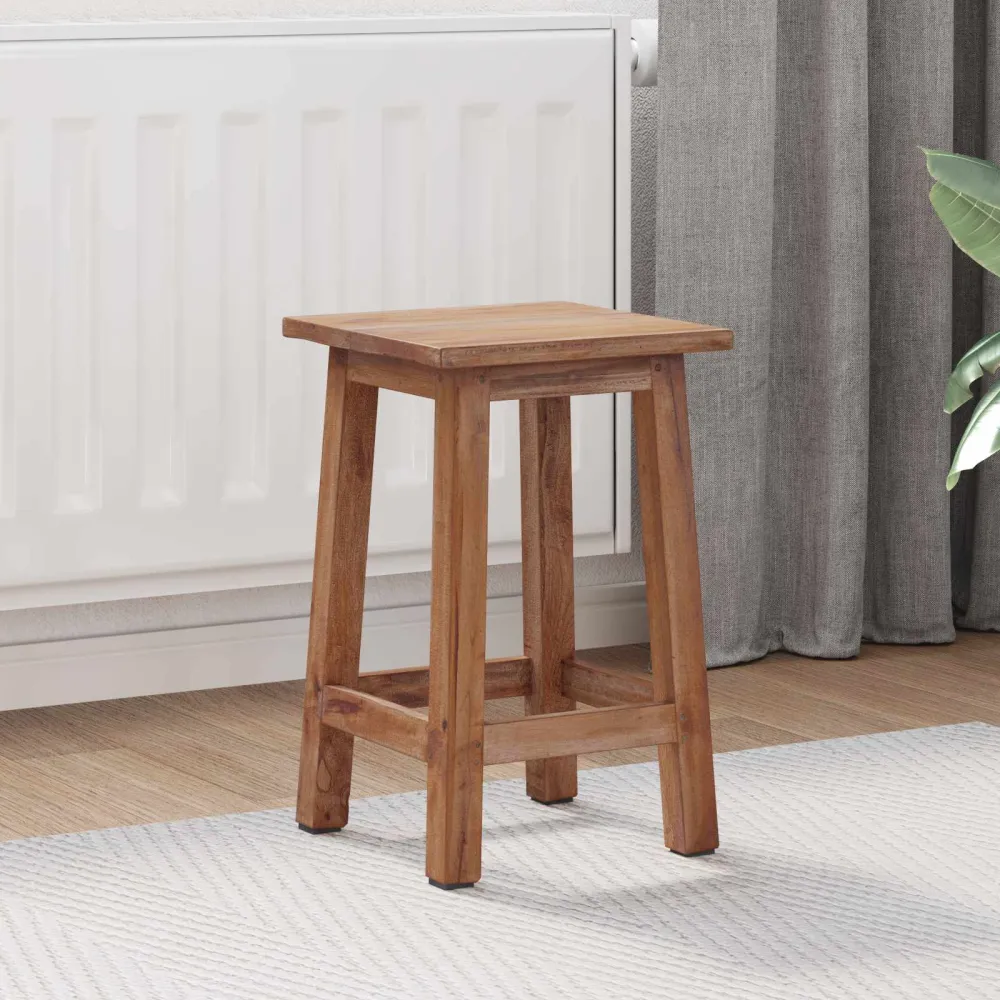 Kruk Naturel 30 x 30 x 47 cm Mahoniehout vidaXL