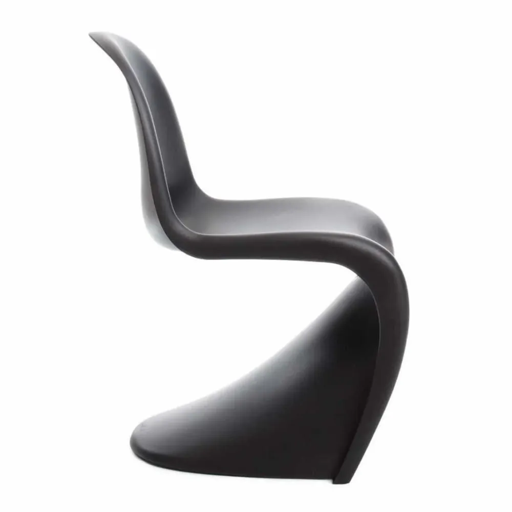 Vitra Panton eetkamerstoel Diepzwart