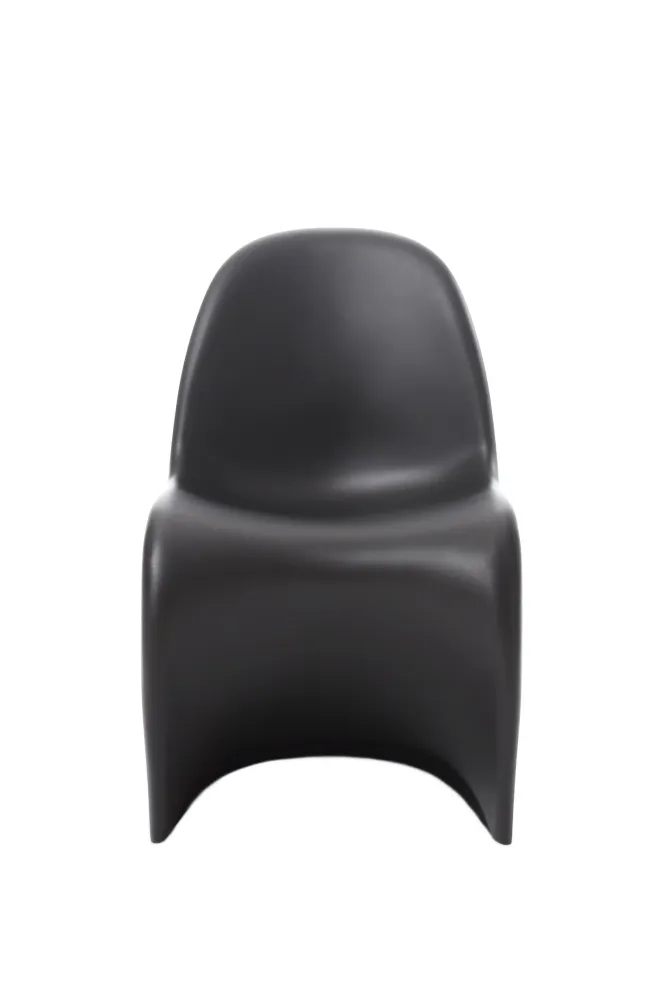 Vitra Panton eetkamerstoel Diepzwart