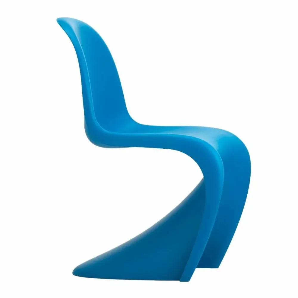 Vitra Panton eetkamerstoel Gletsjerblauw