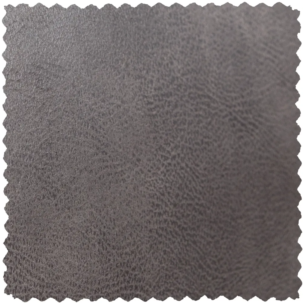 WOOOD 1-zits element Statement - Lederlook - Donkergrijs - 77x79x93