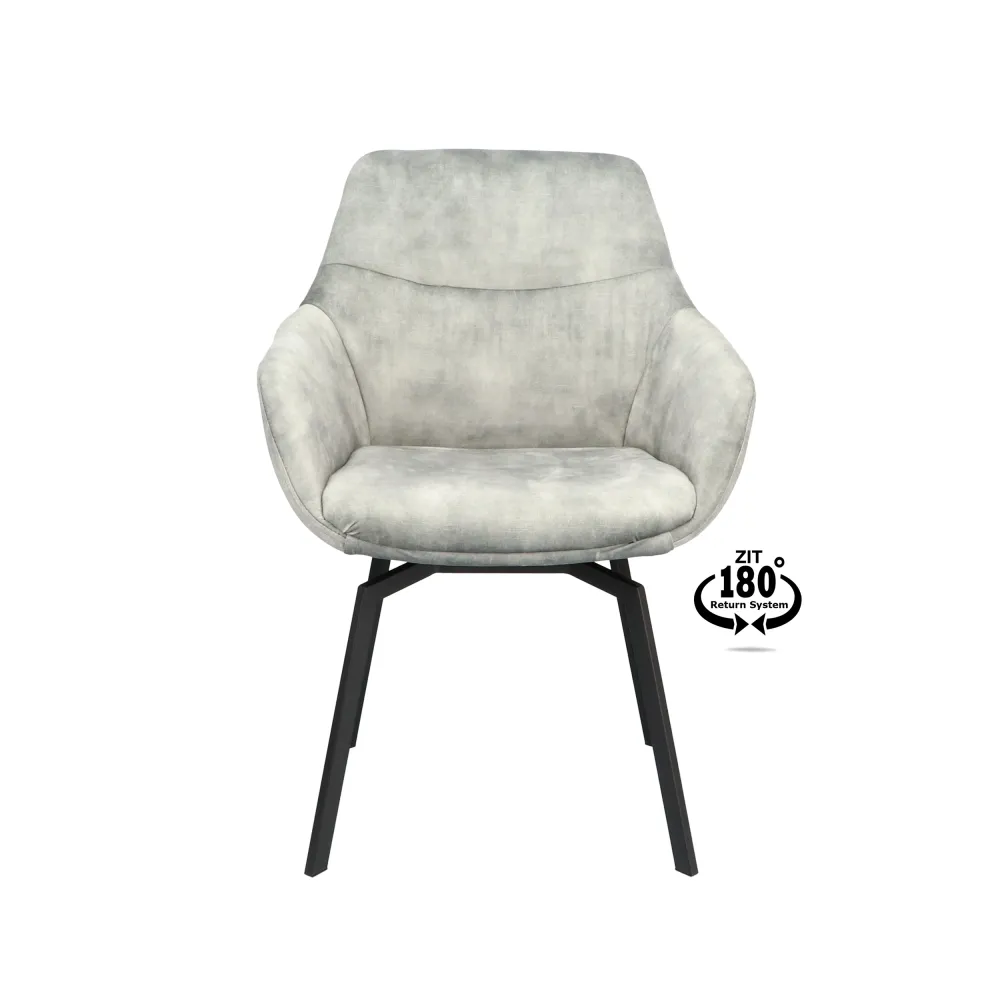 Breeze Carlo eetkamerstoel Steel XL Company