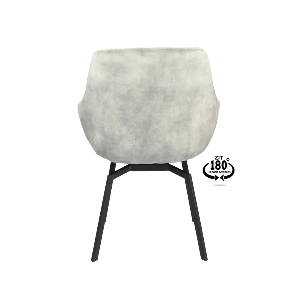 Breeze Carlo eetkamerstoel Steel XL Company