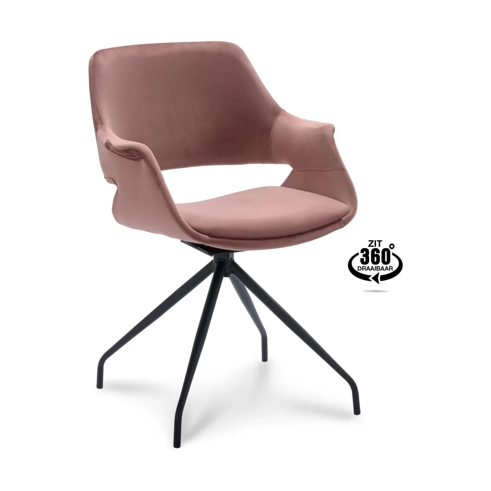 Breeze Laisholm armstoel roze XL Company