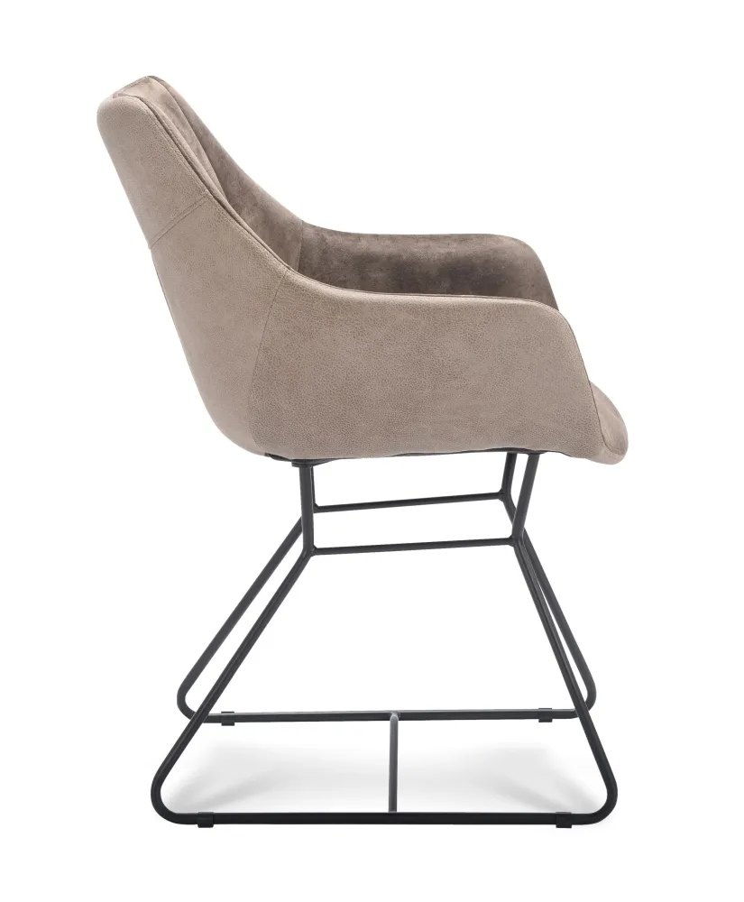 Comodo Bolta armstoel natural/taupe XL Company