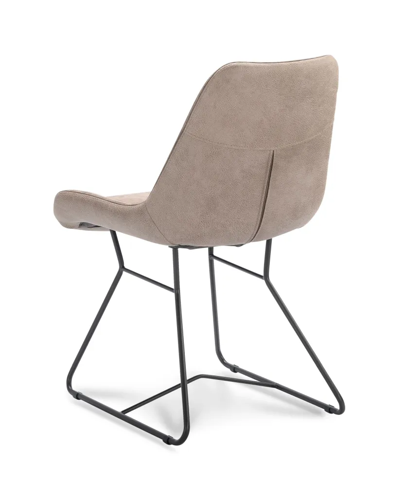 Comodo Bolta eetkamerstoel natural/taupe XL Company