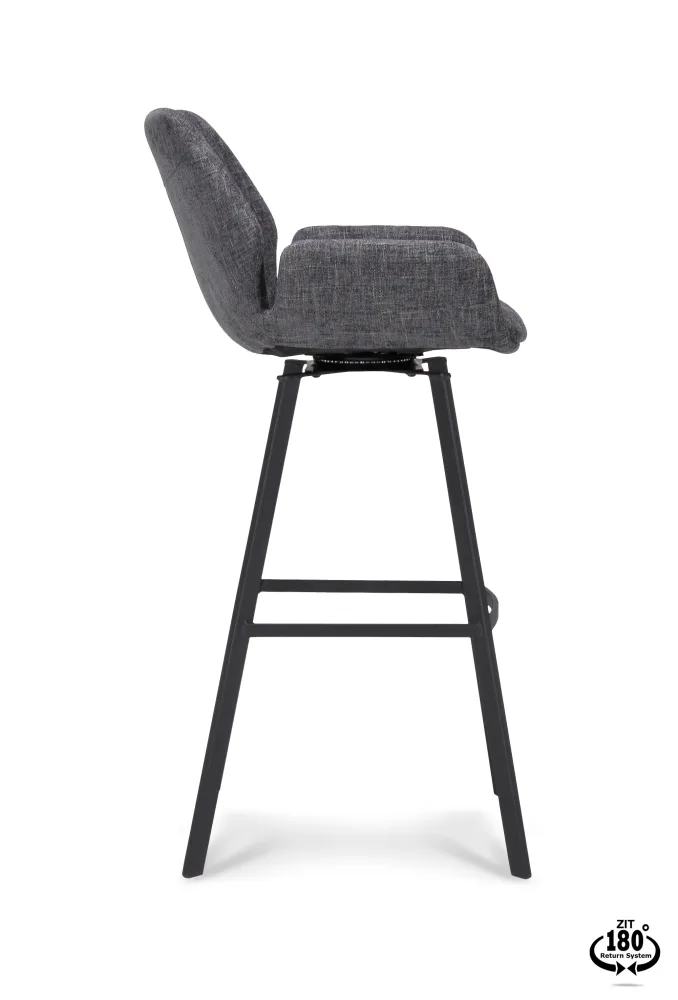 Comodo Luto barkruk H80 darkgrey XL Company