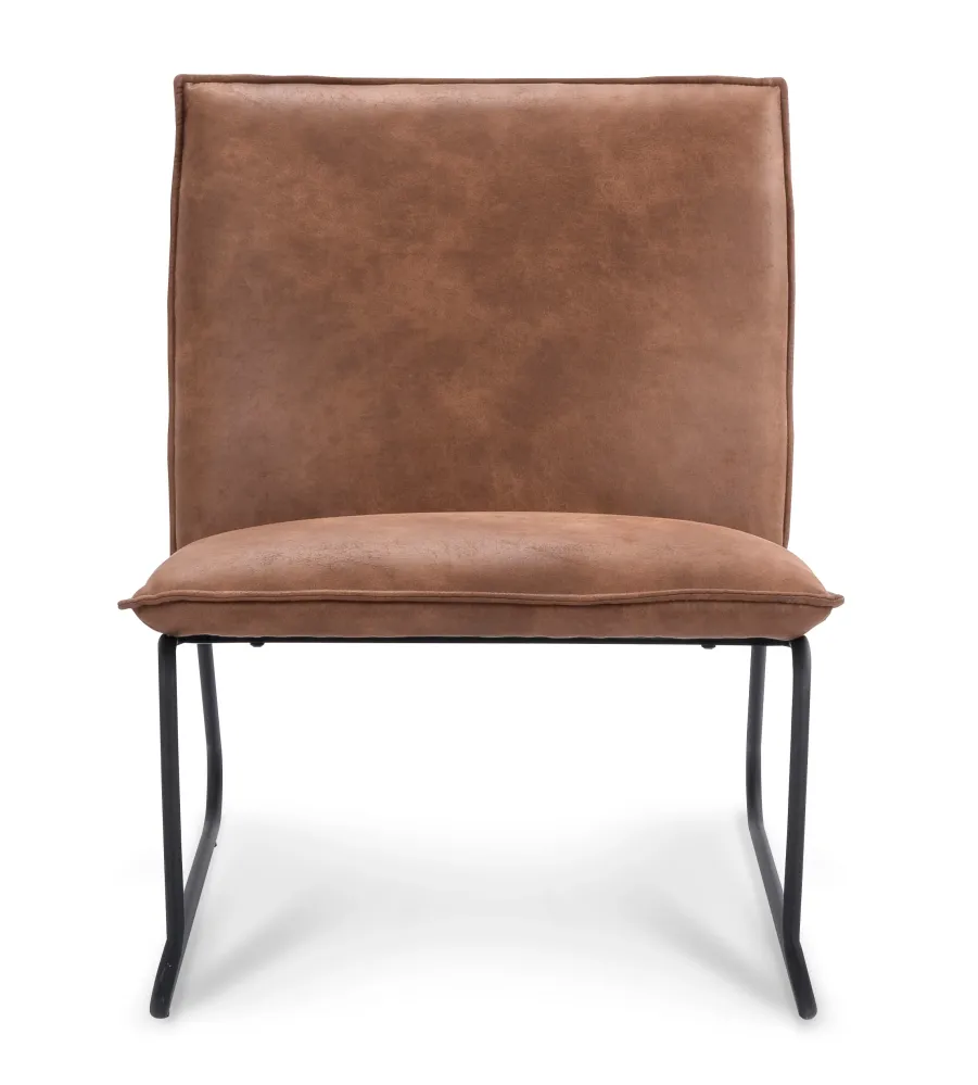 Comodo Roka fauteuil cognac XL Company