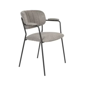 Set van 2 eetkamerstoelen Alina met armleuning Zuiver BV