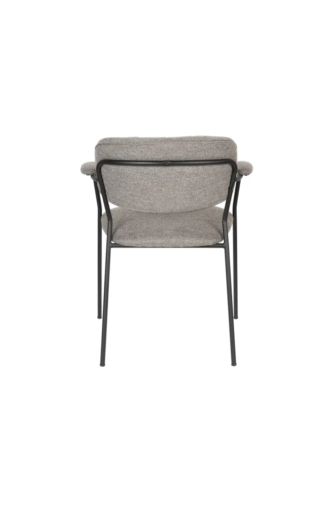 Set van 2 eetkamerstoelen Alina met armleuning Zuiver BV
